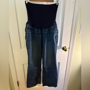 Indigo Blue Classic Denim maternity Pants